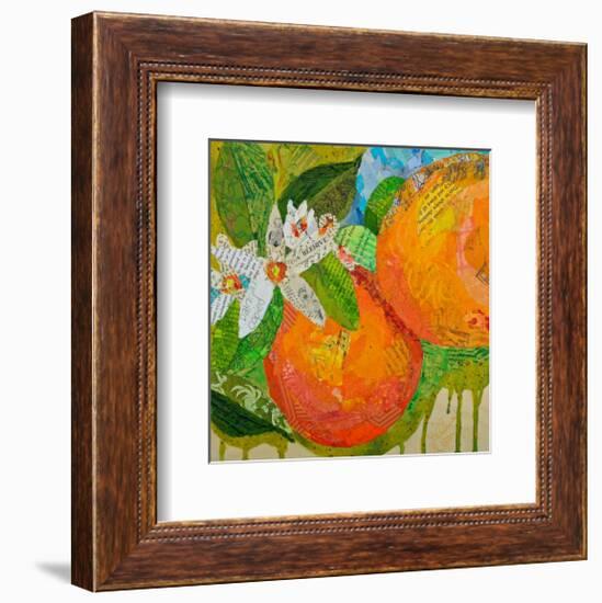 Florida Oranges-null-Framed Art Print