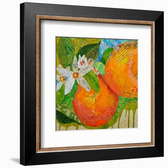 Florida Oranges-null-Framed Art Print