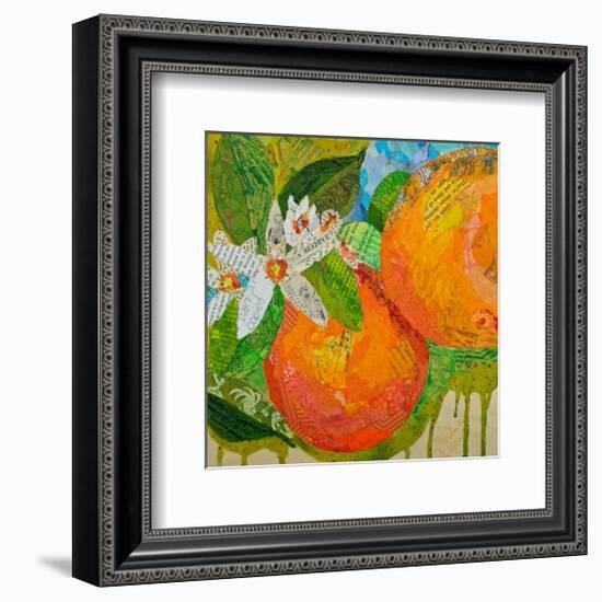 Florida Oranges-null-Framed Art Print