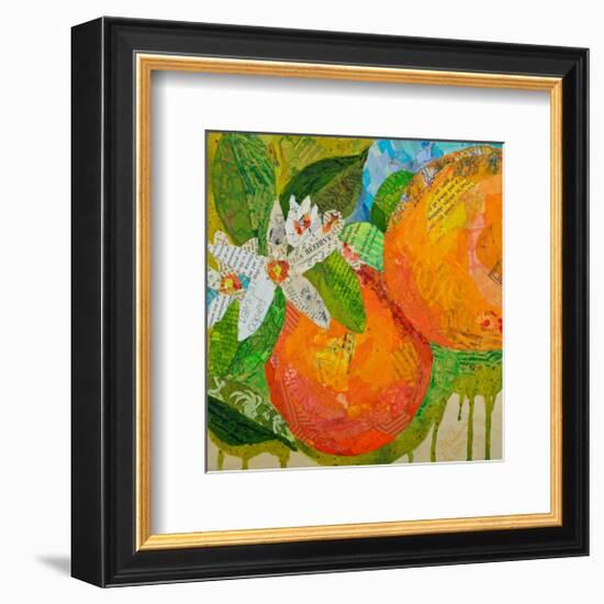 Florida Oranges-null-Framed Art Print