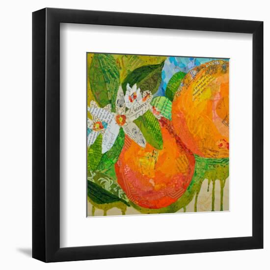 Florida Oranges-null-Framed Art Print