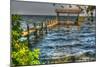 Florida Rustic Pier-Robert Goldwitz-Mounted Photographic Print