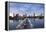 Florida, Saint Petersburg, Skyline, Tampa Bay, Pier, Pinellas County-John Coletti-Framed Premier Image Canvas