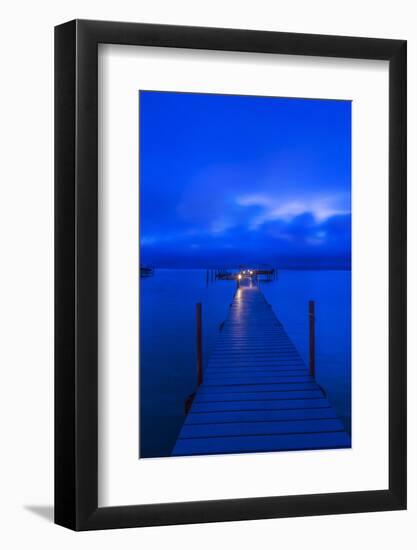 Florida, Sanibel, Private Dock at dawn-Rob Tilley-Framed Photographic Print
