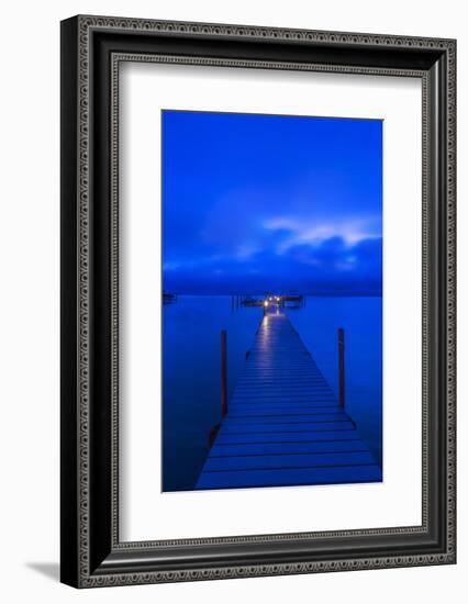 Florida, Sanibel, Private Dock at dawn-Rob Tilley-Framed Photographic Print