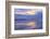 Florida, Sarasota, Crescent Beach, Siesta Key, Sunset over Ocean-Bernard Friel-Framed Photographic Print