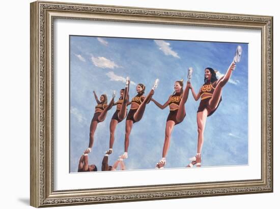 Florida State Cheerleaders, 2002-Joe Heaps Nelson-Framed Giclee Print