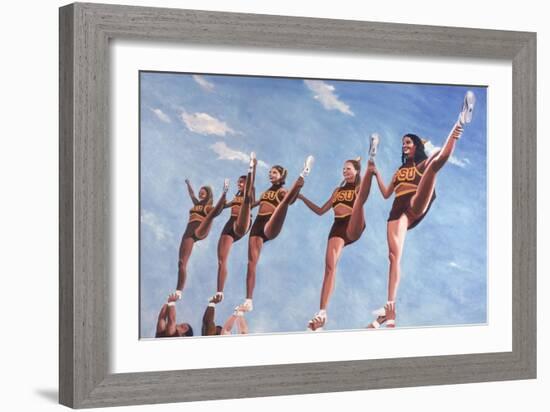 Florida State Cheerleaders, 2002-Joe Heaps Nelson-Framed Giclee Print