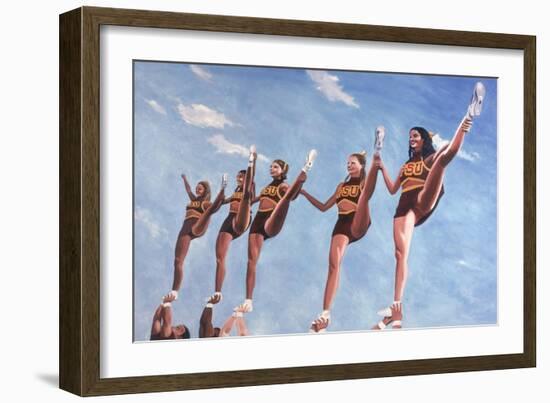 Florida State Cheerleaders, 2002-Joe Heaps Nelson-Framed Giclee Print