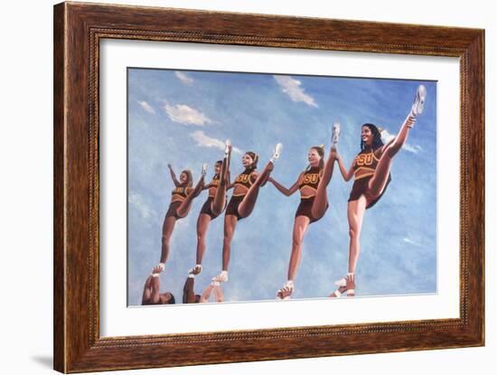 Florida State Cheerleaders, 2002-Joe Heaps Nelson-Framed Giclee Print