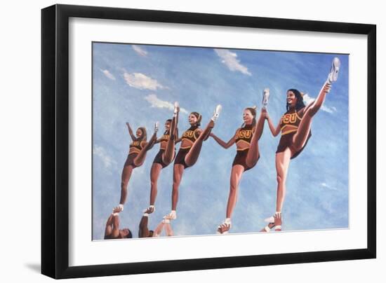 Florida State Cheerleaders, 2002-Joe Heaps Nelson-Framed Giclee Print