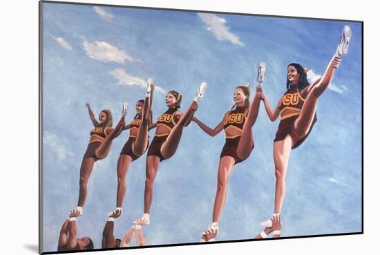 Florida State Cheerleaders, 2002-Joe Heaps Nelson-Mounted Giclee Print