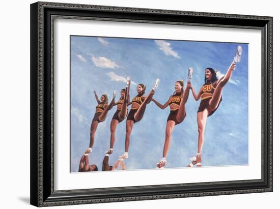 Florida State Cheerleaders, 2002-Joe Heaps Nelson-Framed Giclee Print