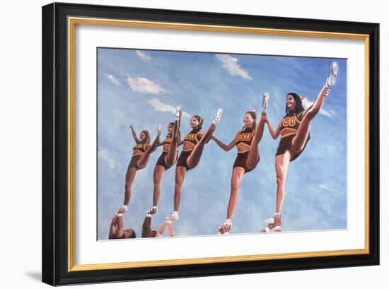 Florida State Cheerleaders, 2002-Joe Heaps Nelson-Framed Giclee Print