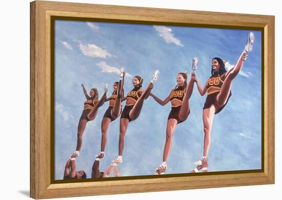 Florida State Cheerleaders, 2002-Joe Heaps Nelson-Framed Premier Image Canvas