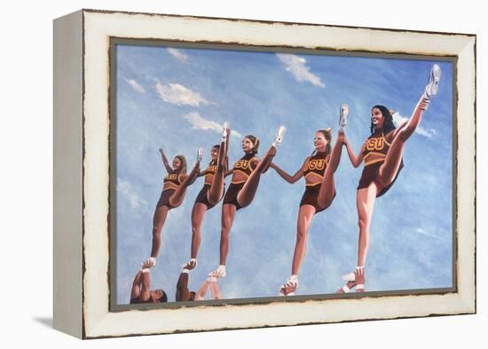 Florida State Cheerleaders, 2002-Joe Heaps Nelson-Framed Premier Image Canvas