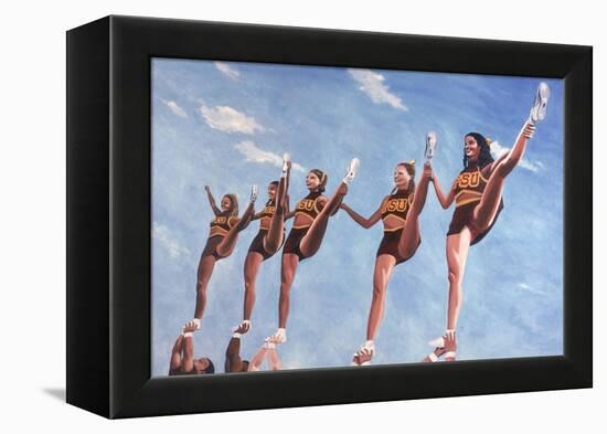 Florida State Cheerleaders, 2002-Joe Heaps Nelson-Framed Premier Image Canvas