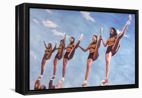 Florida State Cheerleaders, 2002-Joe Heaps Nelson-Framed Premier Image Canvas