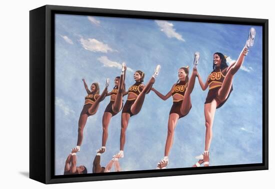 Florida State Cheerleaders, 2002-Joe Heaps Nelson-Framed Premier Image Canvas