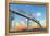 Florida - View of Sunshine Skyway Bridge-Lantern Press-Framed Stretched Canvas