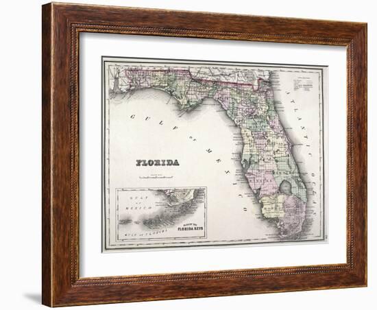 Florida-null-Framed Giclee Print