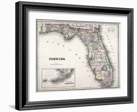 Florida-null-Framed Giclee Print