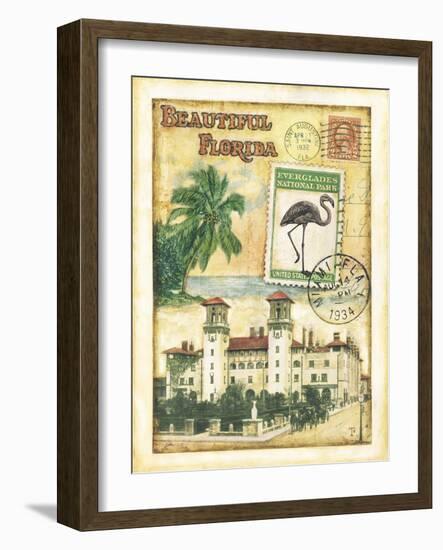 Florida-Tina Chaden-Framed Art Print