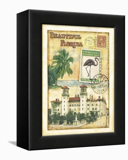 Florida-Tina Chaden-Framed Stretched Canvas