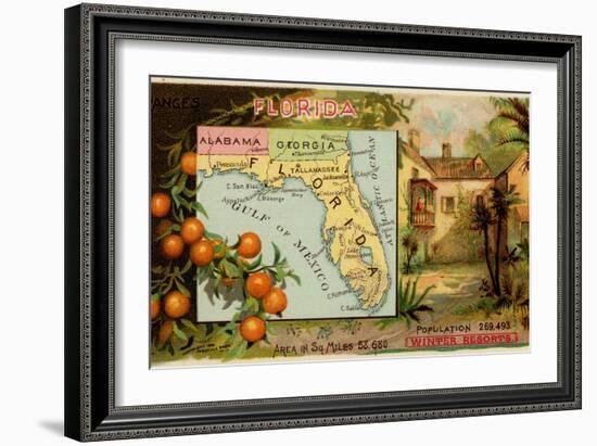 Florida-Arbuckle Brothers-Framed Premium Giclee Print