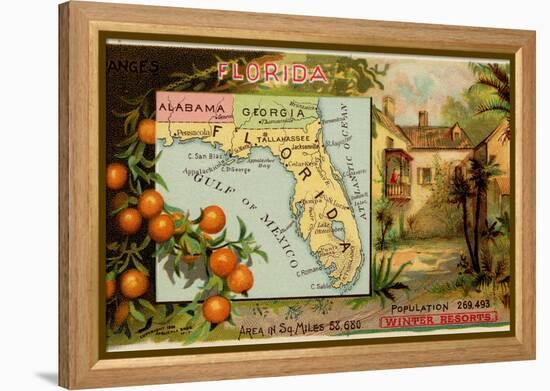 Florida-Arbuckle Brothers-Framed Stretched Canvas