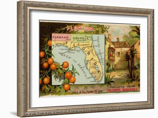 Florida-Arbuckle Brothers-Framed Art Print