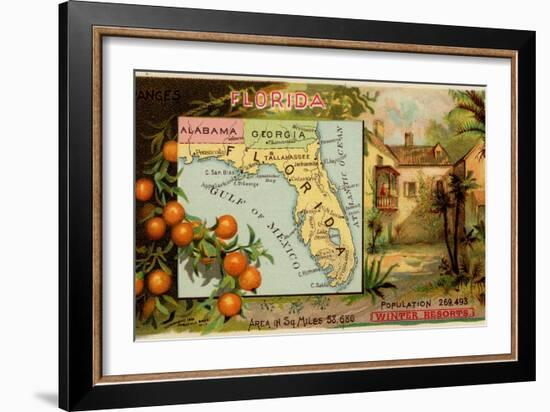 Florida-Arbuckle Brothers-Framed Art Print