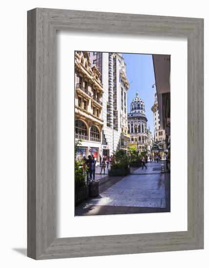 Floride Street, Downtown Buenos Aires, Argentina, South America-Matthew Williams-Ellis-Framed Photographic Print