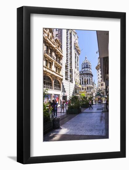 Floride Street, Downtown Buenos Aires, Argentina, South America-Matthew Williams-Ellis-Framed Photographic Print