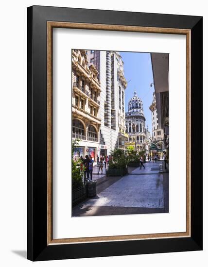 Floride Street, Downtown Buenos Aires, Argentina, South America-Matthew Williams-Ellis-Framed Photographic Print