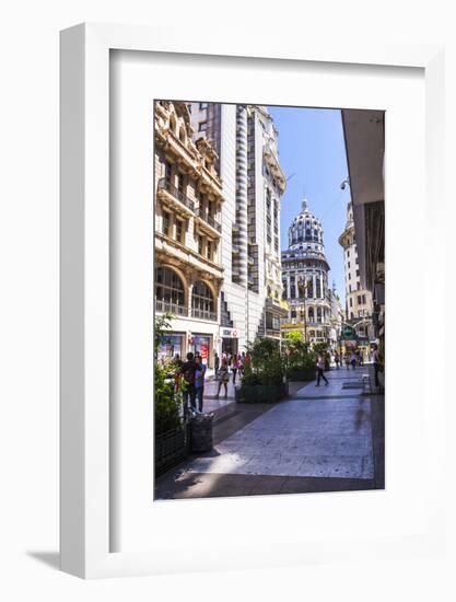 Floride Street, Downtown Buenos Aires, Argentina, South America-Matthew Williams-Ellis-Framed Photographic Print