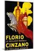 Florio Cinzano Vintage Poster - Europe-Lantern Press-Mounted Art Print