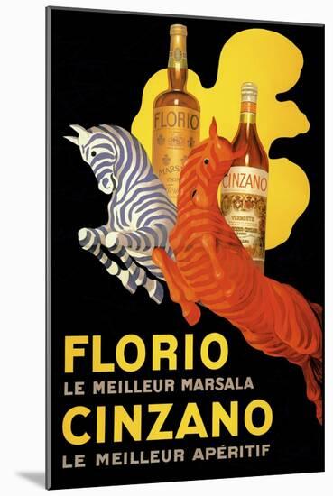 Florio Cinzano-null-Mounted Giclee Print