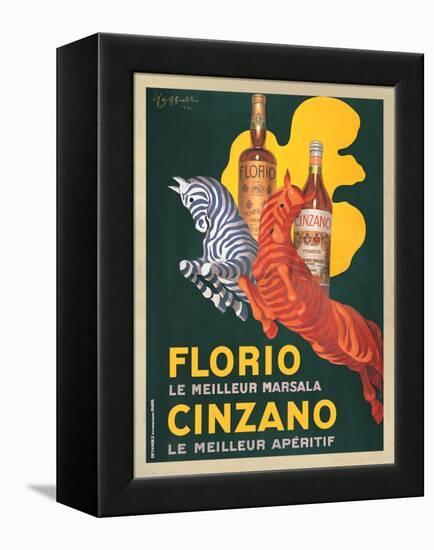 Florio e Cinzano, 1930-Leonetto Cappiello-Framed Stretched Canvas