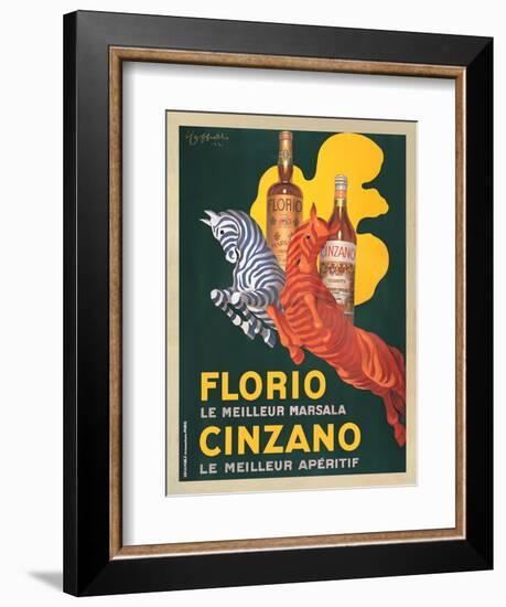 Florio e Cinzano, 1930-Leonetto Cappiello-Framed Art Print