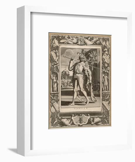 Floris IV, Count of Holland in Armour for a Tournament-null-Framed Art Print