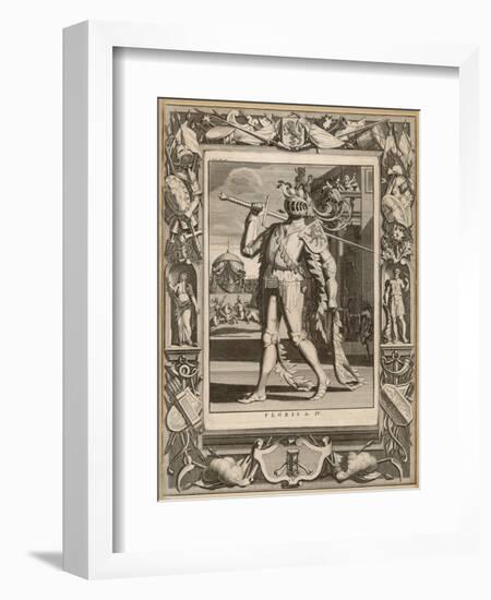 Floris IV, Count of Holland in Armour for a Tournament-null-Framed Art Print