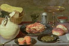 Breakfast, 1615-1620-Floris van Schooten-Framed Giclee Print