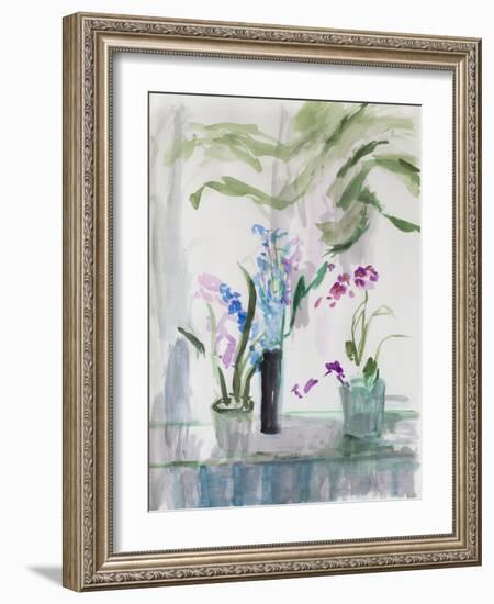 Florist Grey Day-Julie Held-Framed Giclee Print