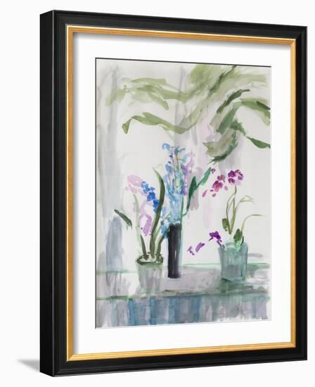 Florist Grey Day-Julie Held-Framed Giclee Print