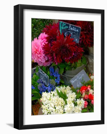 Florist in Ile St. Louis, Paris, France-Lisa S. Engelbrecht-Framed Photographic Print