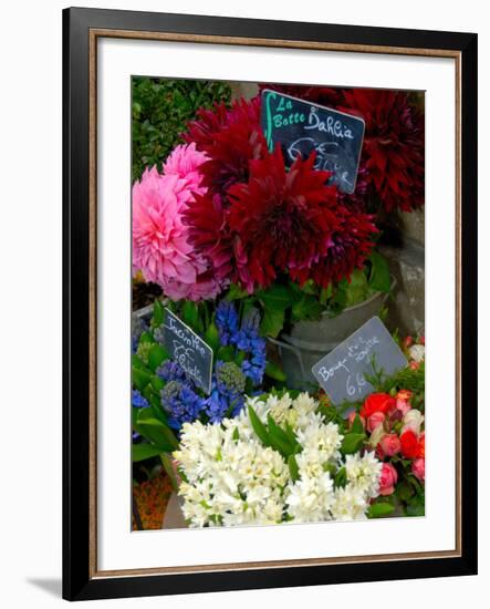 Florist in Ile St. Louis, Paris, France-Lisa S. Engelbrecht-Framed Photographic Print