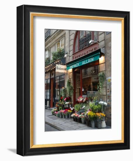 Florist in Ile St. Louis, Paris, France-Lisa S. Engelbrecht-Framed Photographic Print