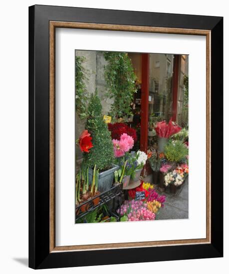 Florist in Ile St. Louis, Paris, France-Lisa S. Engelbrecht-Framed Photographic Print