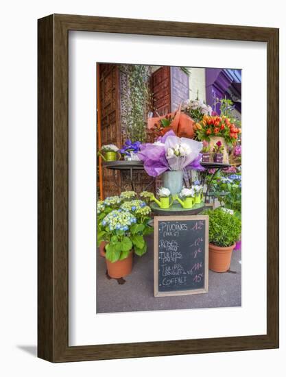 Florist shop, Cabourg, Normandy, France-Lisa S. Engelbrecht-Framed Photographic Print